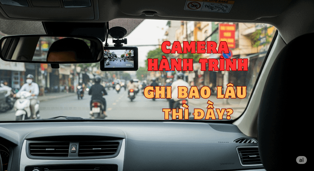 Camera hành trình bao lâu thì đầy?